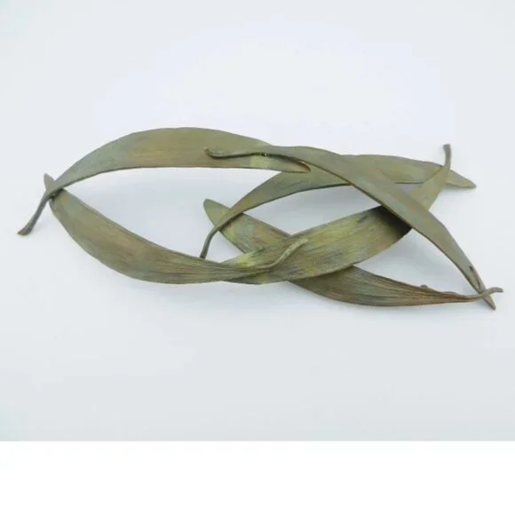 Michael Michaud Eucalyptus Leaf Necklace - Picture 7 of 10
